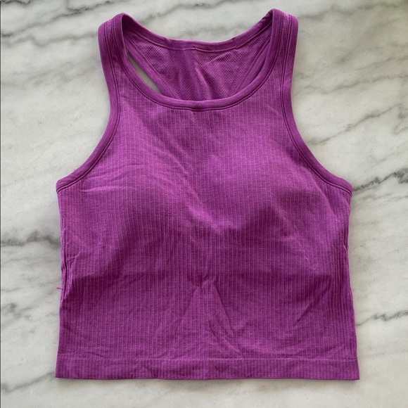 Lululemon Ebb to Street Cropped Tank - Picture 1 of 4